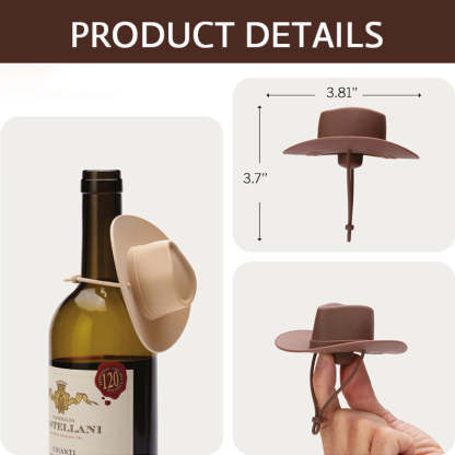 Cowboy Hat Bottle Stopper