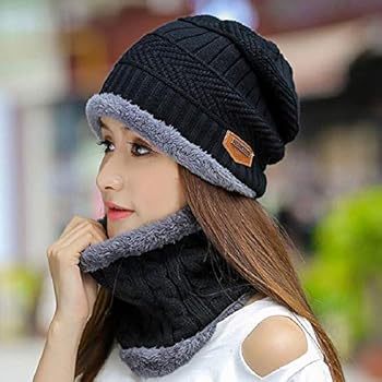 Winter Cap 2 in 1 & Neck Warmer Beanie Set – for Men & Women