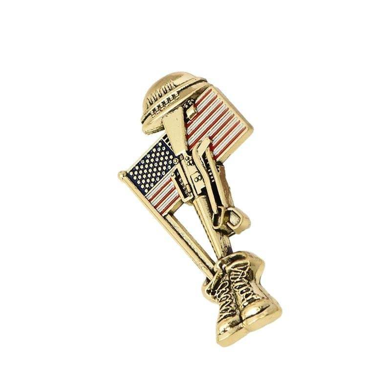 Handmade Soldier Memorial Pin