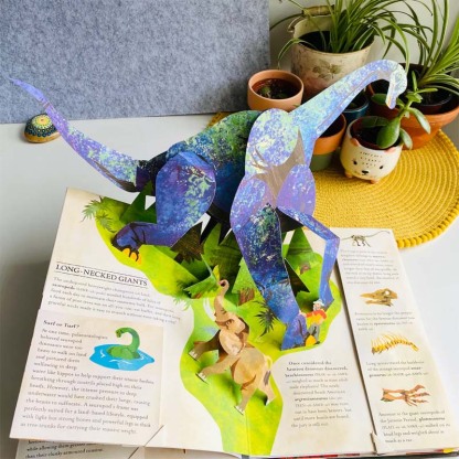 ⏰Historical Lowest Price: Save 49%-🦖3D Encyclopedia Prehistorica Dinosaurs📙HARDCOVER (🔥BUY 2 FREE SHIPPING)