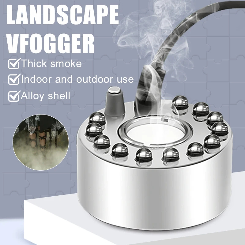 Mist Maker Ultrasonic Fogger – Indoor/outdoor Landscaping & Halloween Decoration