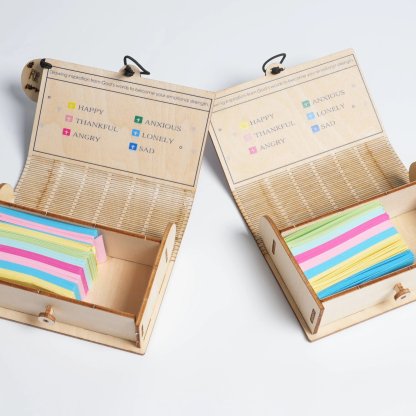 🔥Limited Time Discount🎁 - ✝️Handmade Wooden Bible Verses Box - Daily Bible Verses (🎁 A Reminder of God's Words💖)