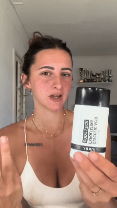 Bellam Body Stick application