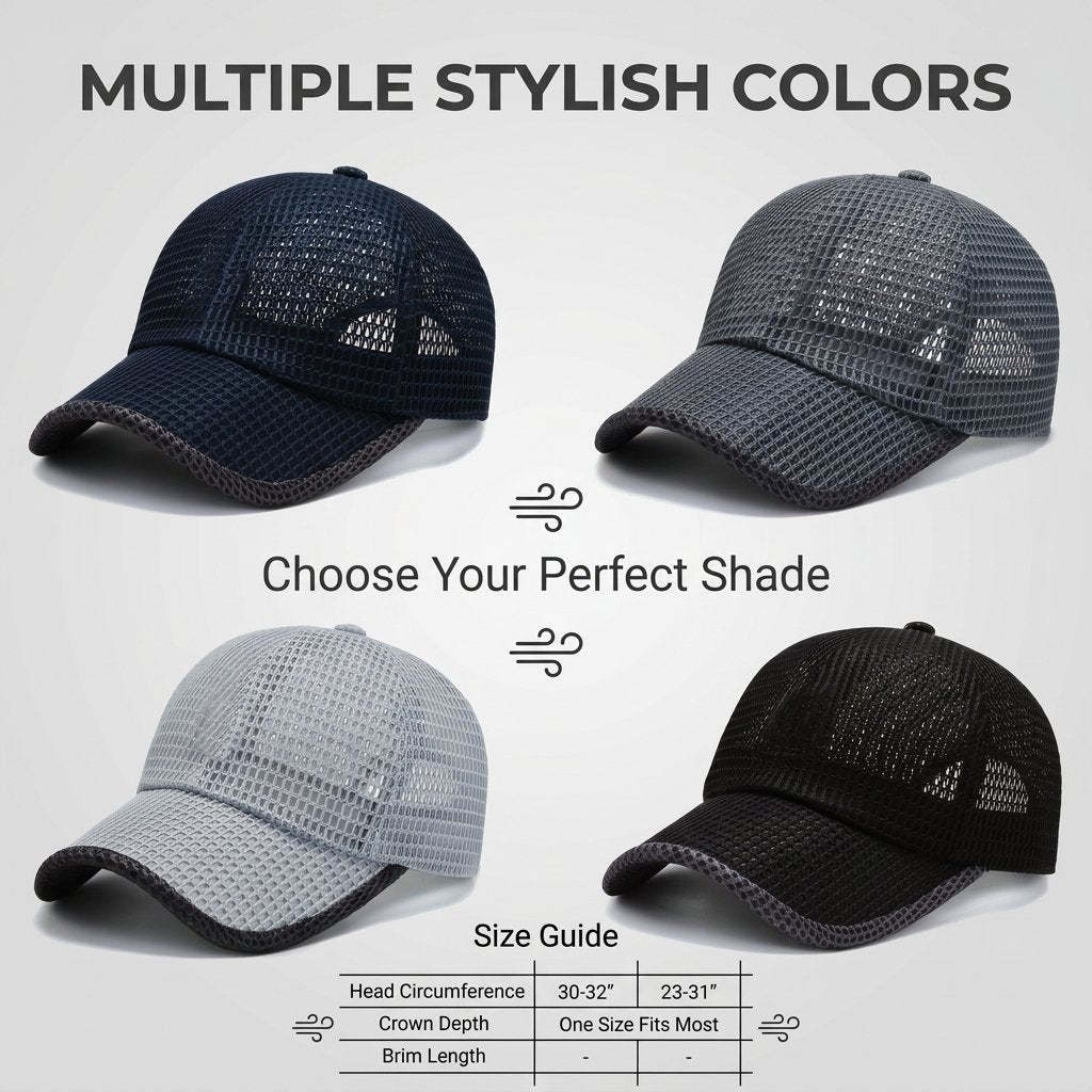 Outdoor Sun Protection Hat – Lightweight, Breathable & Quick-Dry