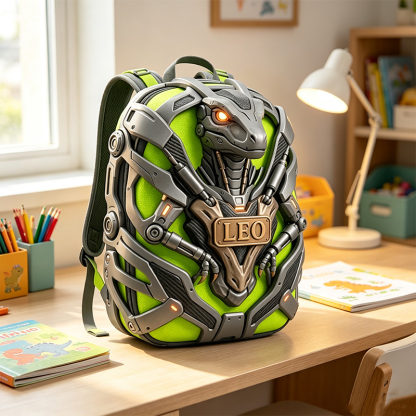 Personalized Mecha Dinosaur Backpack