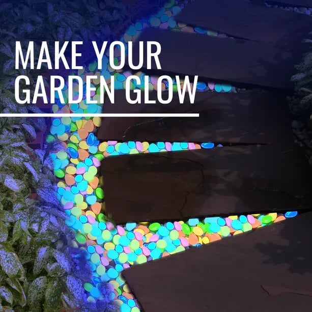 ✨ 50% OFF NOW! 🪨 Glow In The Dark Rocks – Illuminate Your Outdoors, Solar-Charged & Enchanting Garden Decor 🌙
