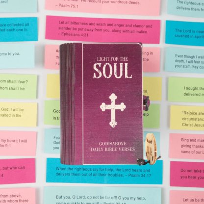 🔥Limited Time Discount🎁 - ✝️Handmade Wooden Bible Verses Box - Daily Bible Verses (🎁 A Reminder of God's Words💖)