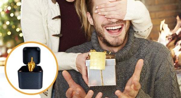 Finger in a Box Funny Gifts Pop Up Inappropriate White Elephant Idea