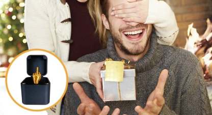 Finger in a Box Funny Gifts Pop Up Inappropriate White Elephant Idea