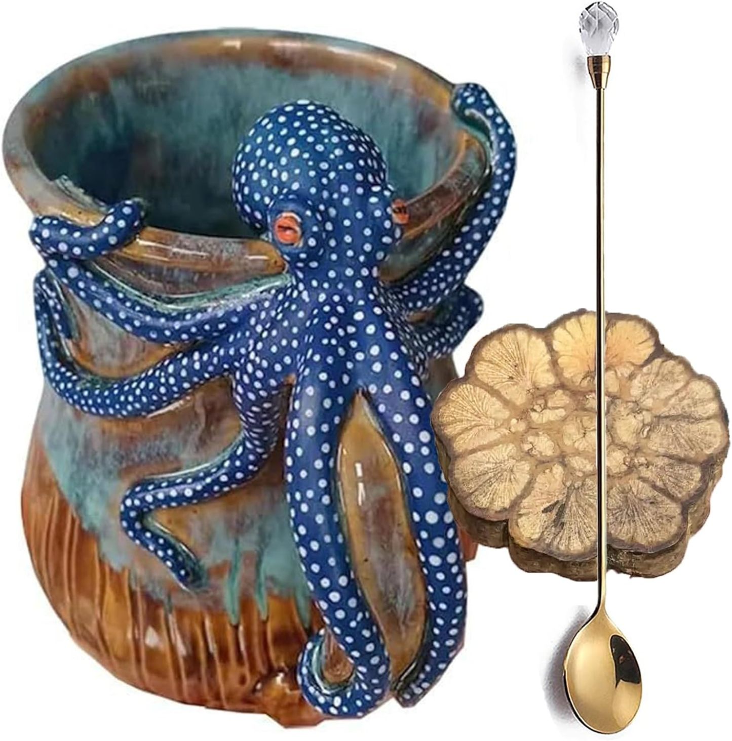 🔥HOT SALE 50%OFF🔥 Handmade Octopus Mug A Mug Like No Other! 🐙