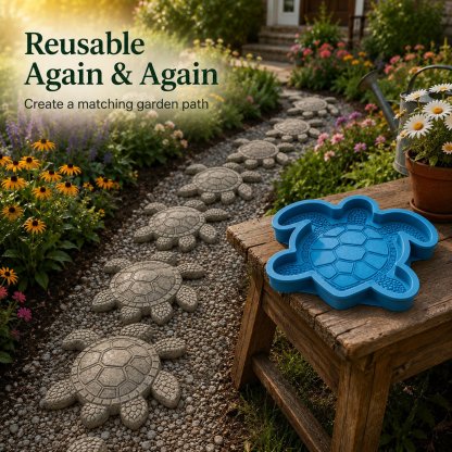 💥 LAST DAY 49% OFF - 🌊 Reusable Ocean Theme Garden Art Mold – Make Your Garden Truly One of a Kind 