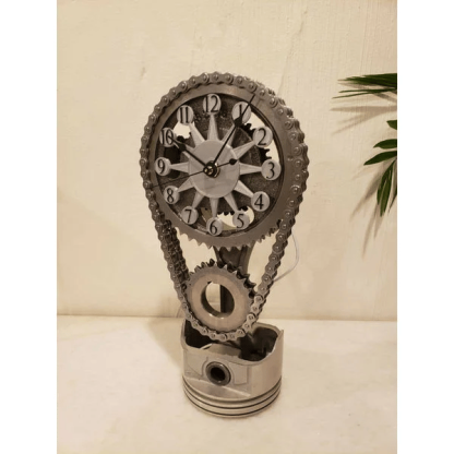 🎁HOT SALE 50% OFF🔥MOTORIZED ROTATING CHAIN CLOCK