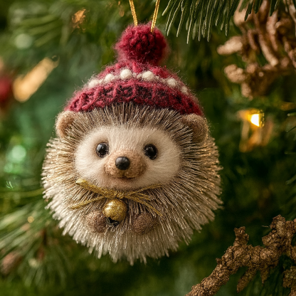 Cozy Woodland Animals | Christmas Ornaments