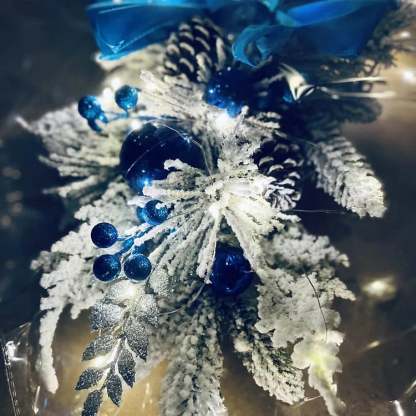 Christmas Garland The Cordless Prelit Stairway Swag Trim