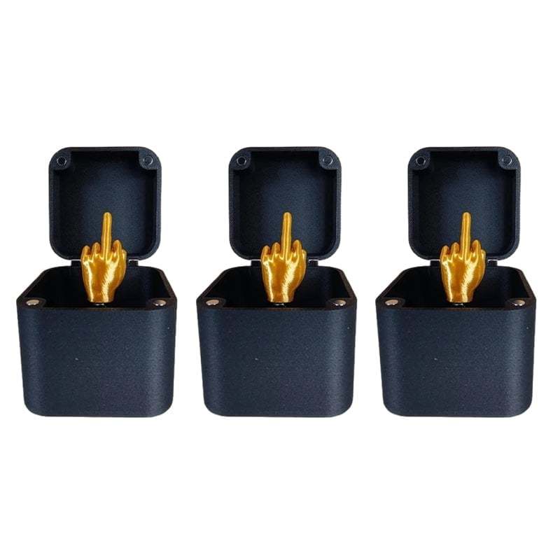 Finger in a Box Funny Gifts Pop Up Inappropriate White Elephant Idea