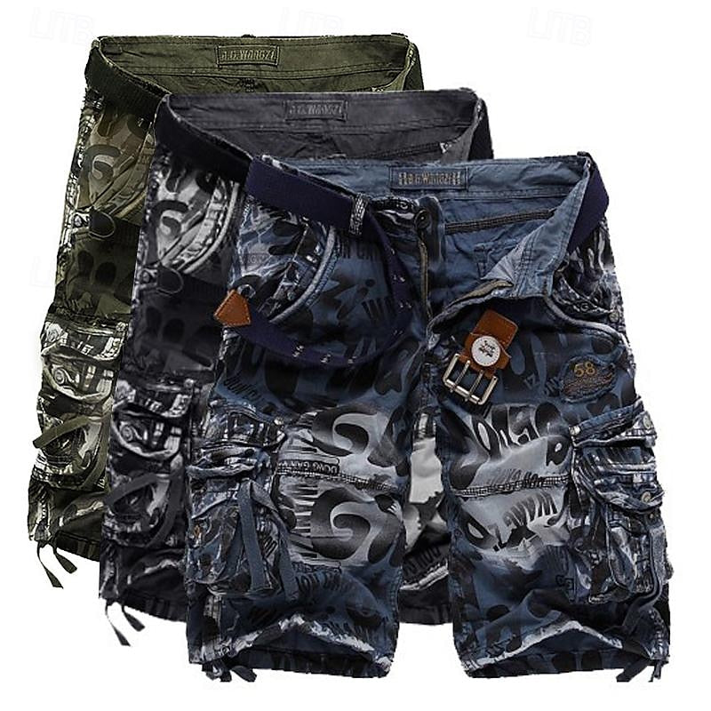 Men's Camouflage Cargo Shorts