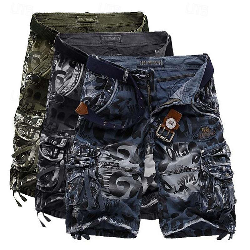 Men's Camouflage Cargo Shorts