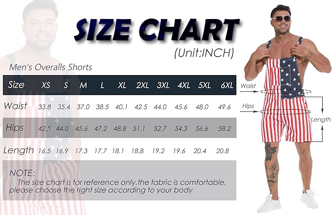 Flag Overalls Denim Shorts Denim Jumpsuit