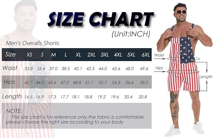 Flag Overalls Denim Shorts Denim Jumpsuit
