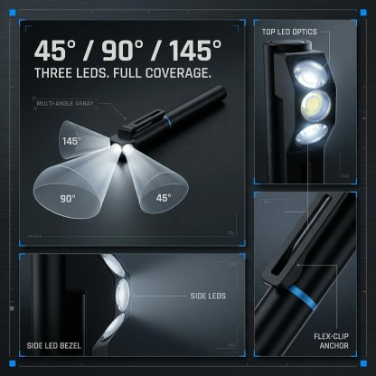 💡 Ultimate Hands-Free Wearable Safety Light