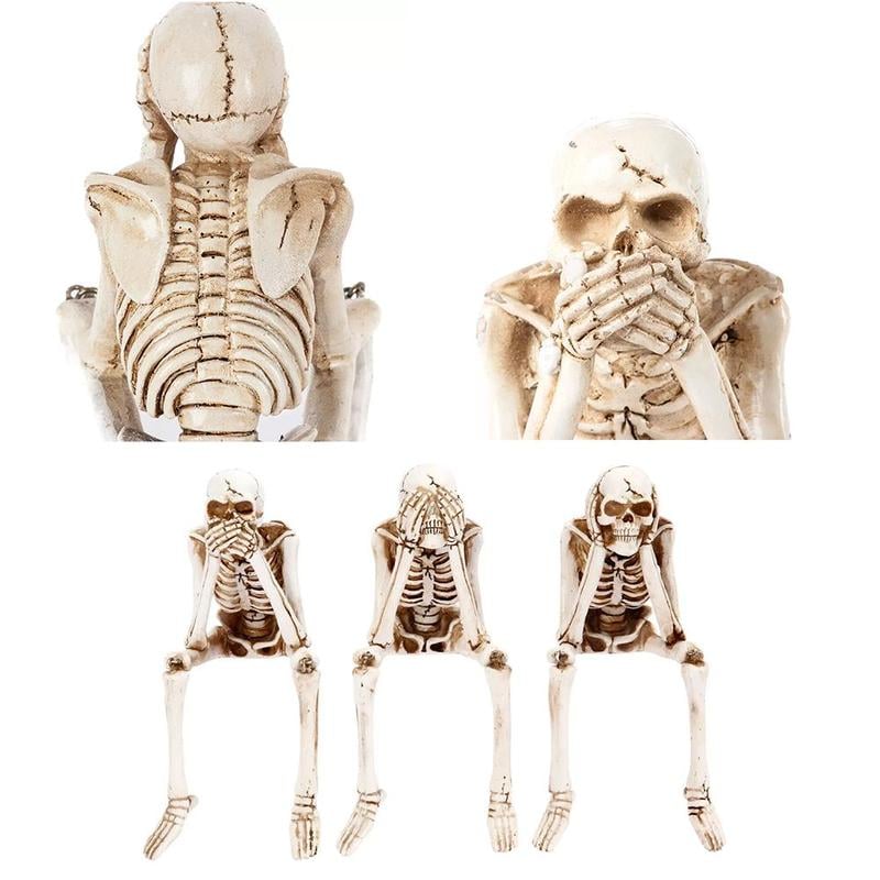 🎃👻💀Halloween Fireplace Simulation Skull Combination