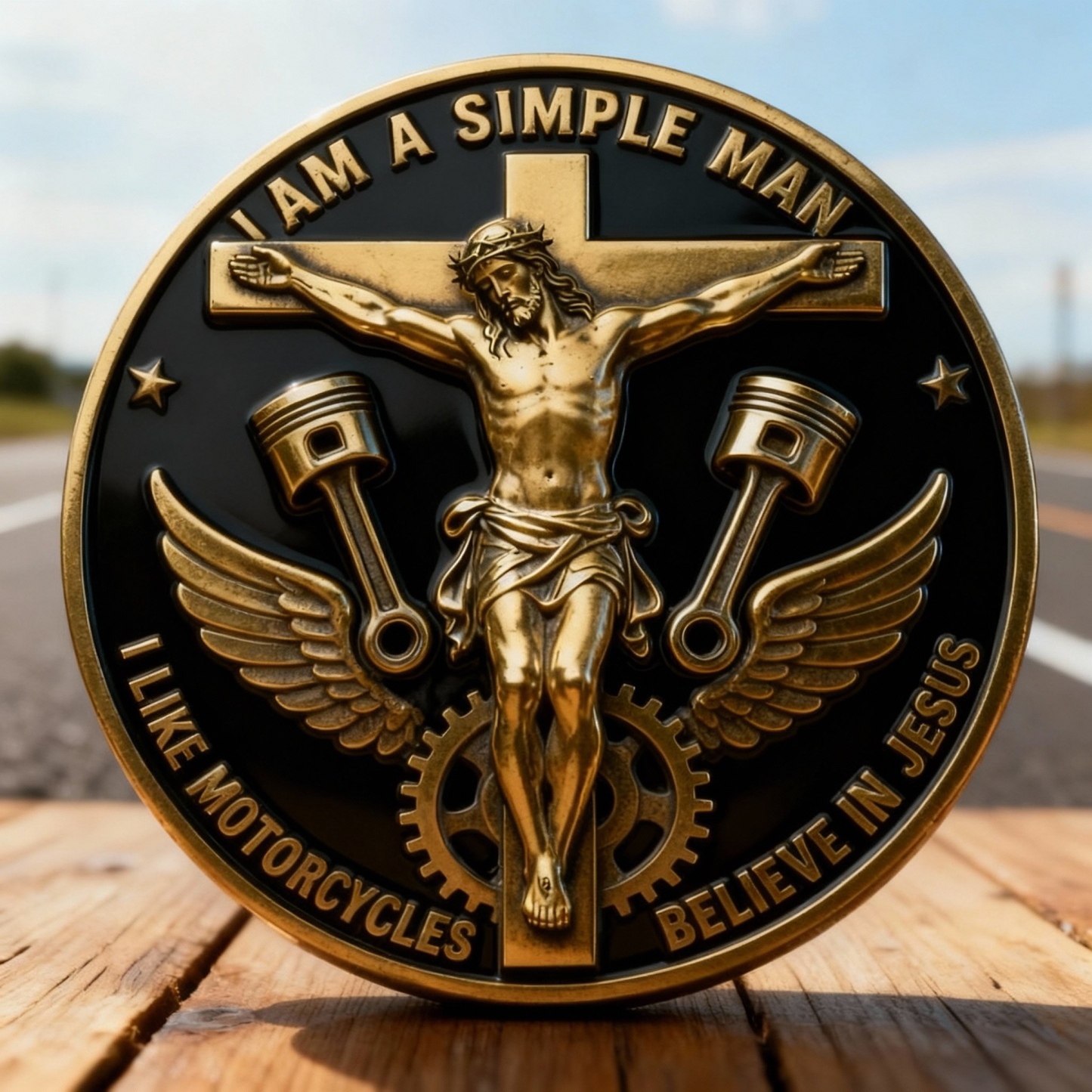 Old Bastards Motorcycles Club – 🏍🙏Motorcycle Guardian Coin