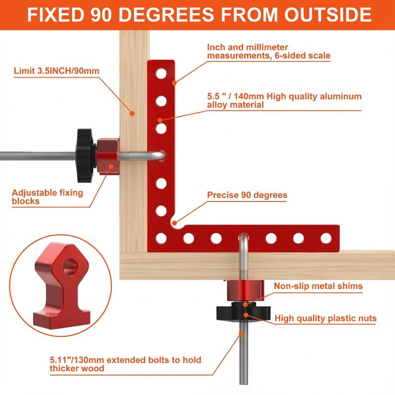 Stop Struggling with Misaligned Corners. Get a Perfect 90° Every Single Time.
