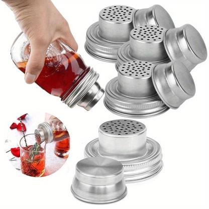 Universal Mason Jar Shaker Lids