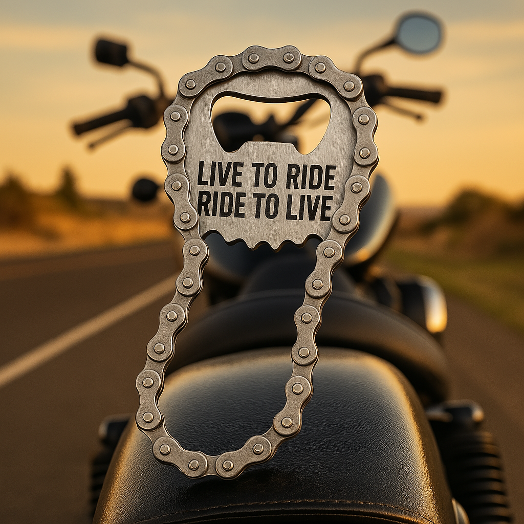 The Perfect Biker Gift Chain Bottle Opener