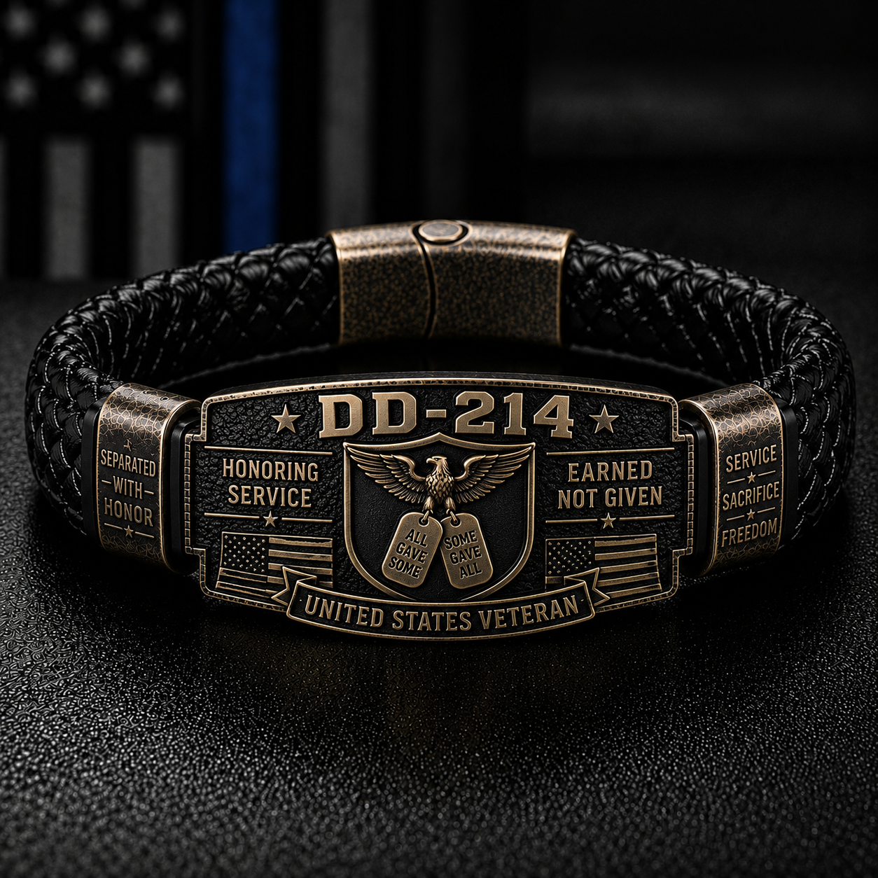 🔥DD-214 Veteran Honor Bracelet