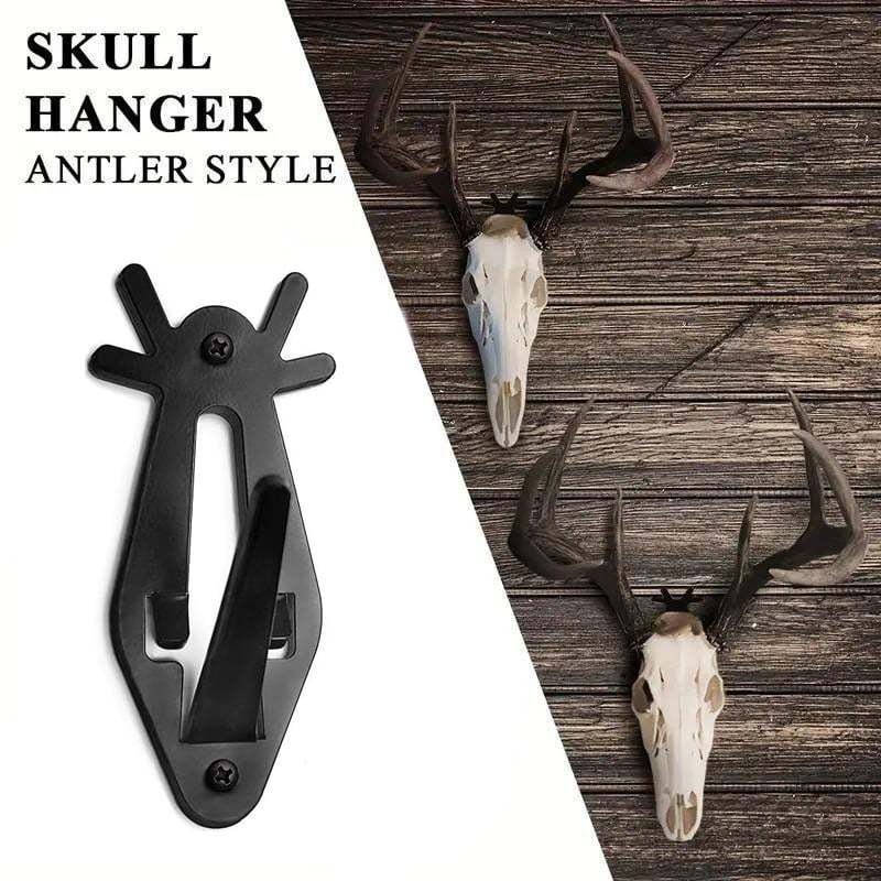 🎄2025 Christmas Sale - Christmas European Mount Skull Wall Hanger Hook