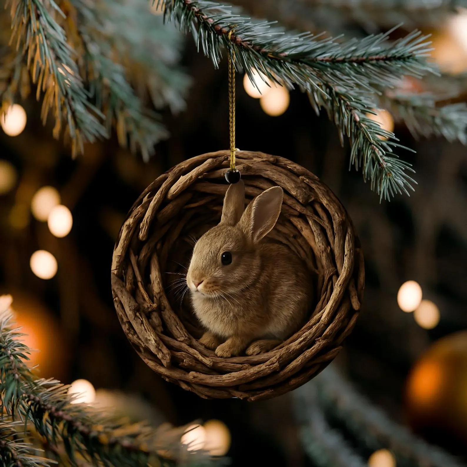 Woodland Friends Christmas Ornament Collection