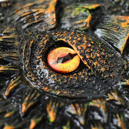 Artcharya 3D Dragon Eye Embossed Journal