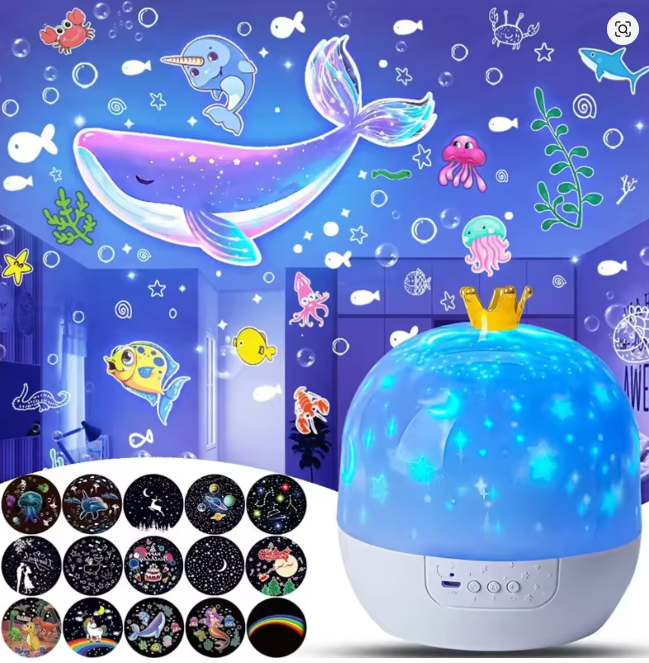 Magical Dreamscape Kids Projector Night Light