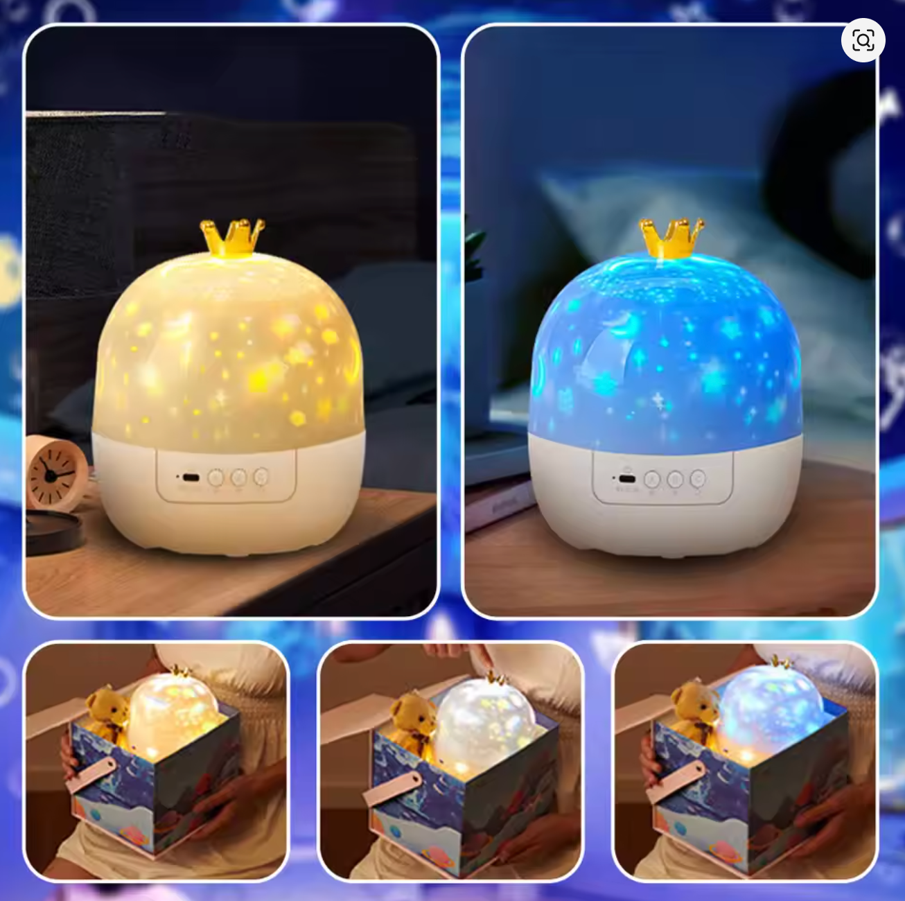 Magical Dreamscape Kids Projector Night Light