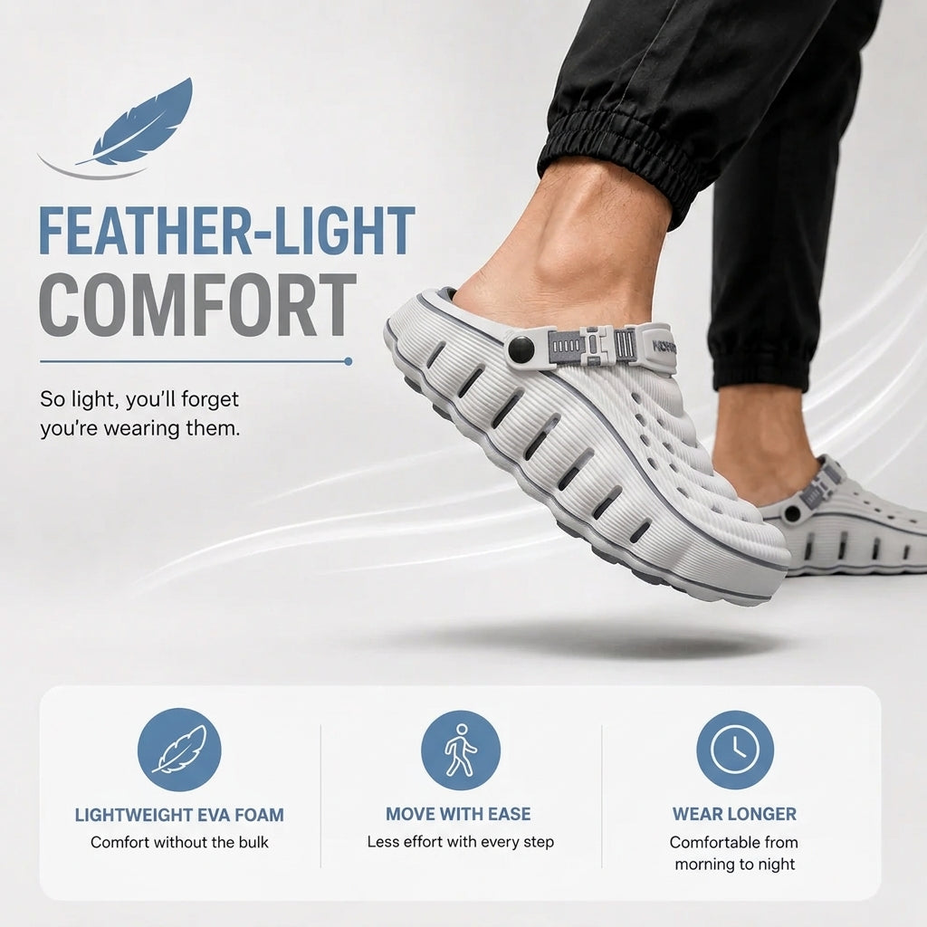 Cloud Walk Men's Clogs