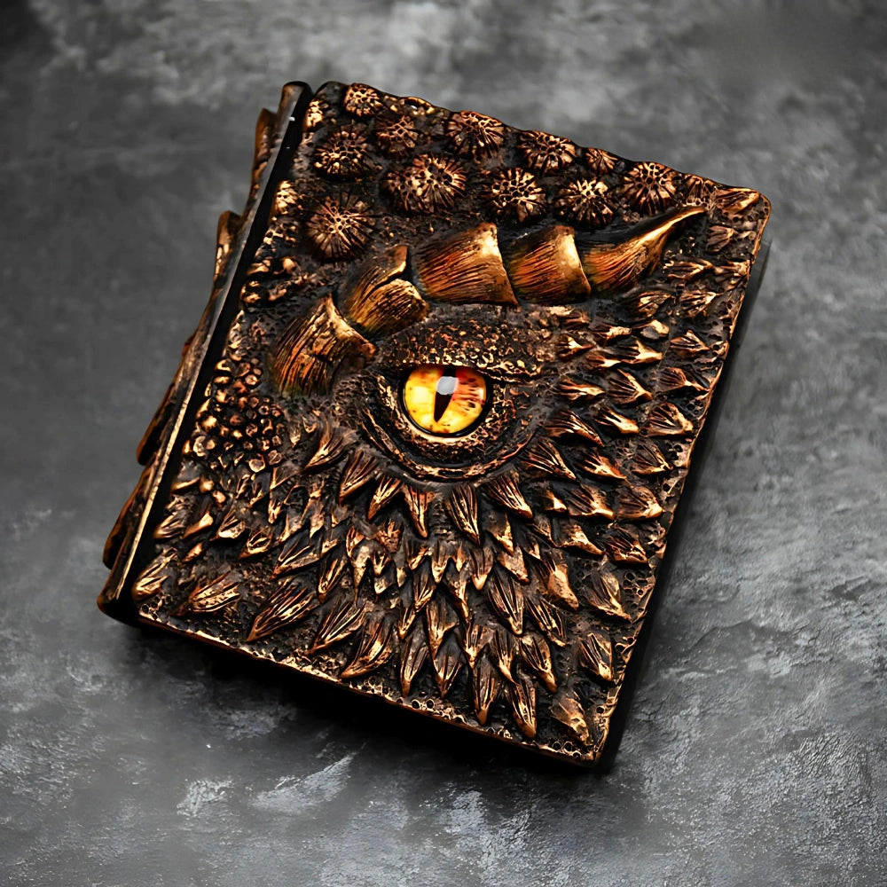 Artcharya 3D Dragon Eye Embossed Journal