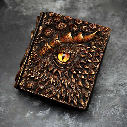 Artcharya 3D Dragon Eye Embossed Journal
