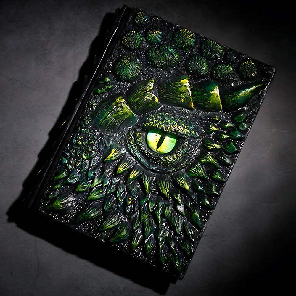 Artcharya 3D Dragon Eye Embossed Journal