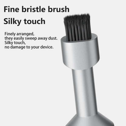 2-in-1 Smartphone SIM Card Removal Tool & Cleaning Brush with Keychain