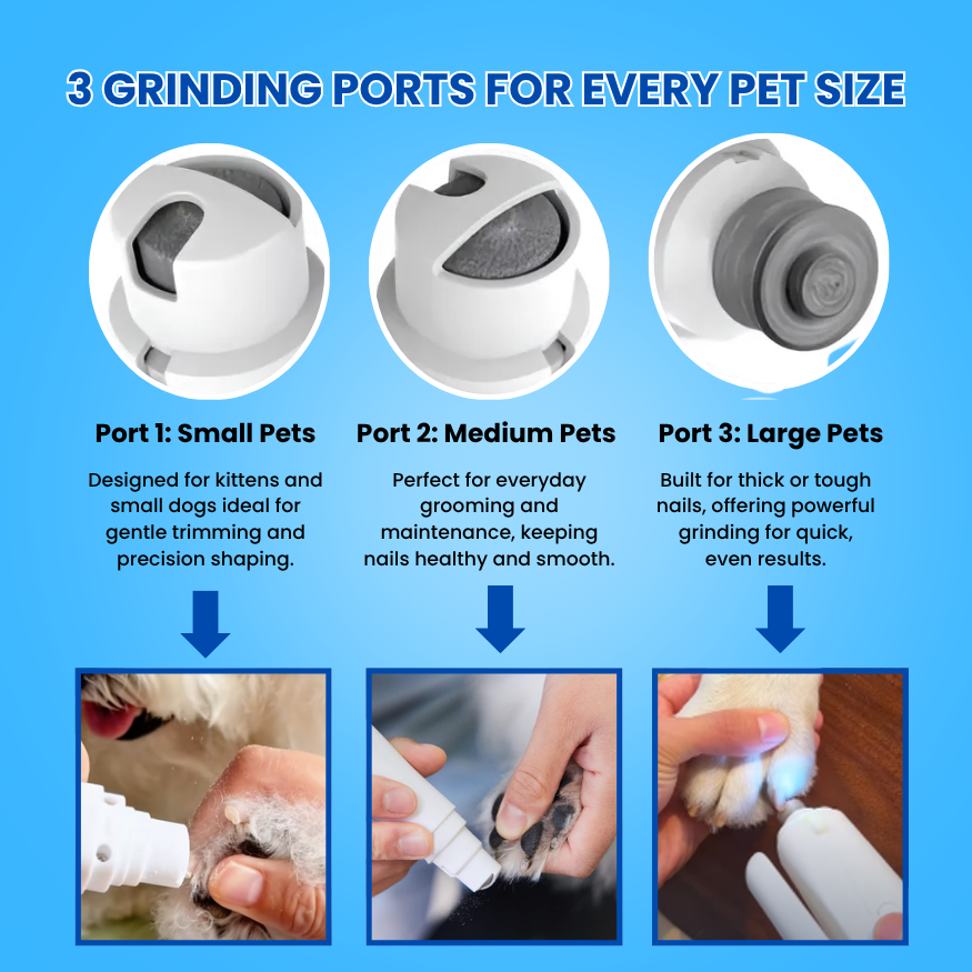 Binatal™ CalmTrim LED Nail Groomer