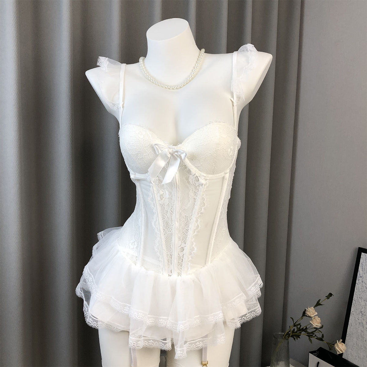 Lace Shaping Tank Top No-Remove Temptation Lingerie