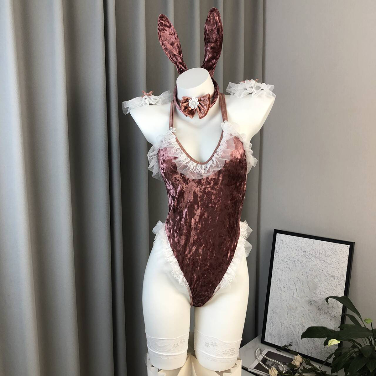 Bodysuit Bunny Lingerie Set