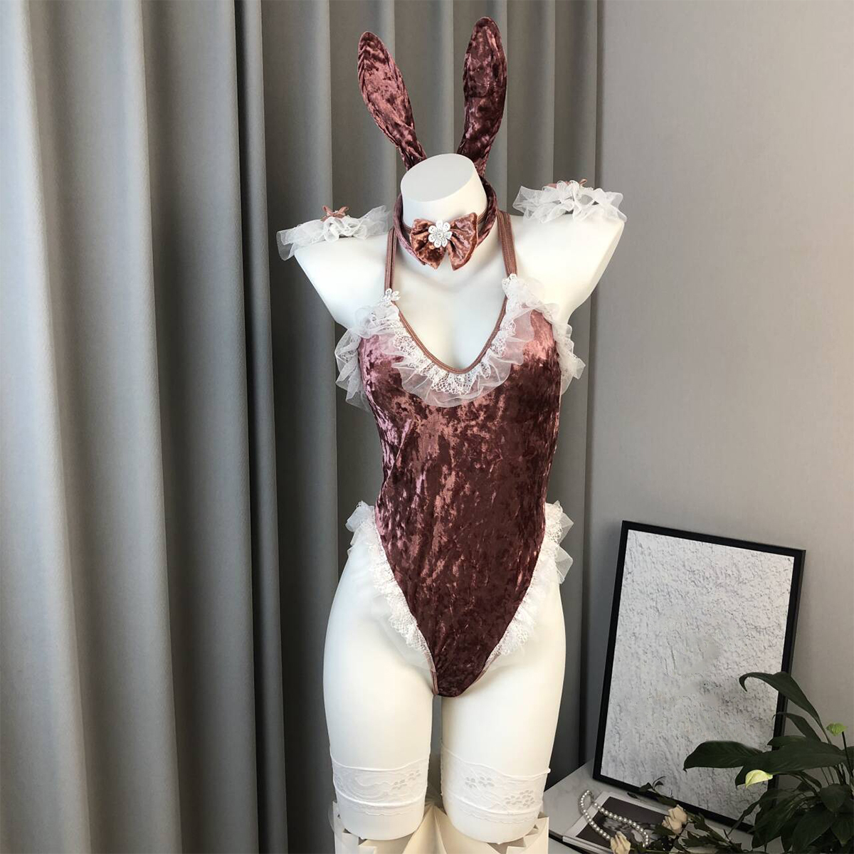 Bodysuit Bunny Lingerie Set