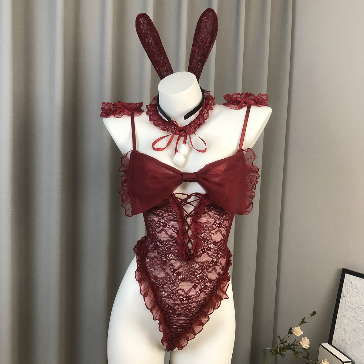 Bunny Lingerie Set with Midnight Charm 24