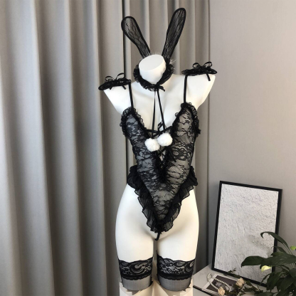Bodysuit Bunny Lingerie Set