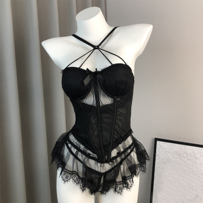 Lace Strappy Tank Top Shaping Lingerie