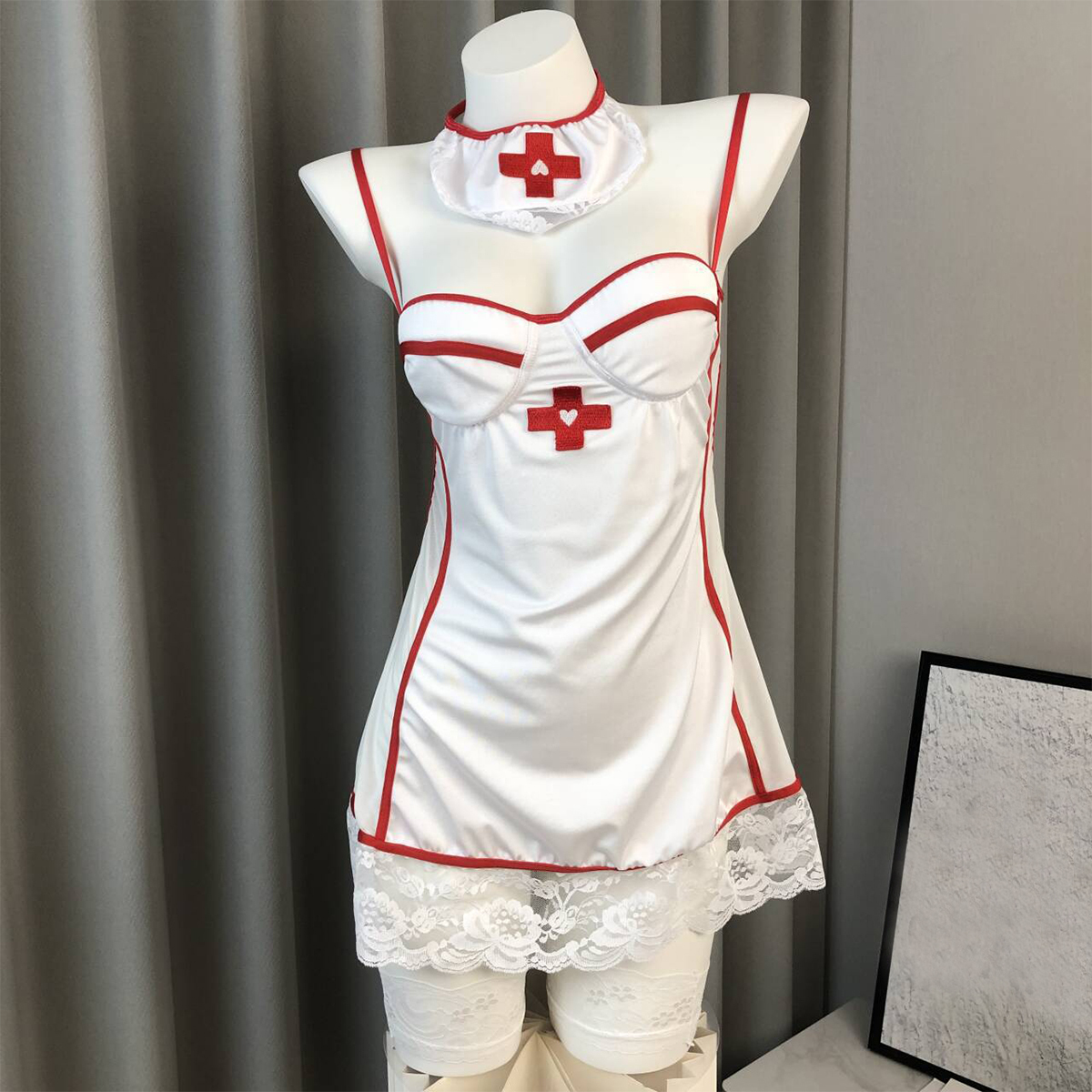 Strap Tank Top Shaping Nurse Outfit