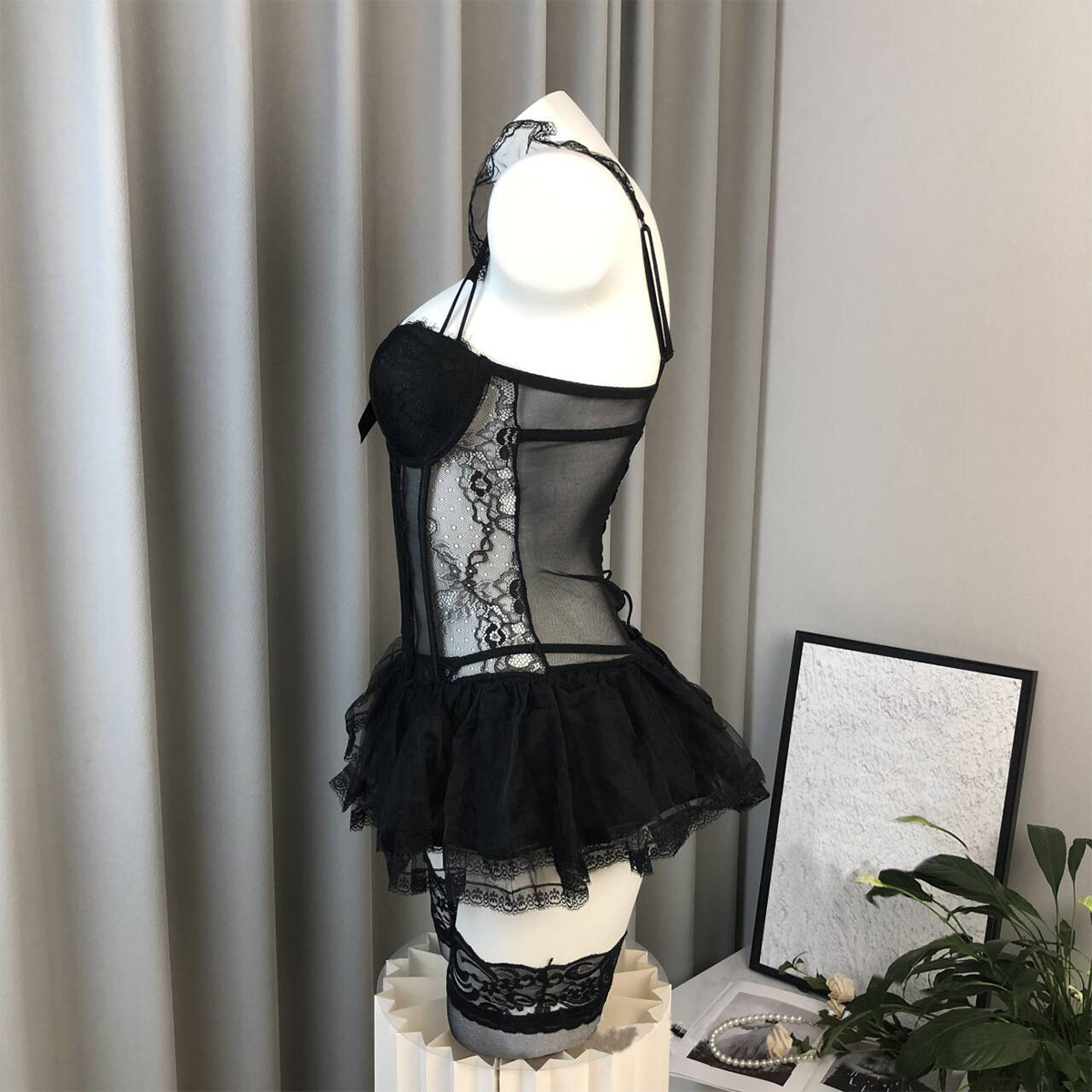 Lingerie with No-Remove Design