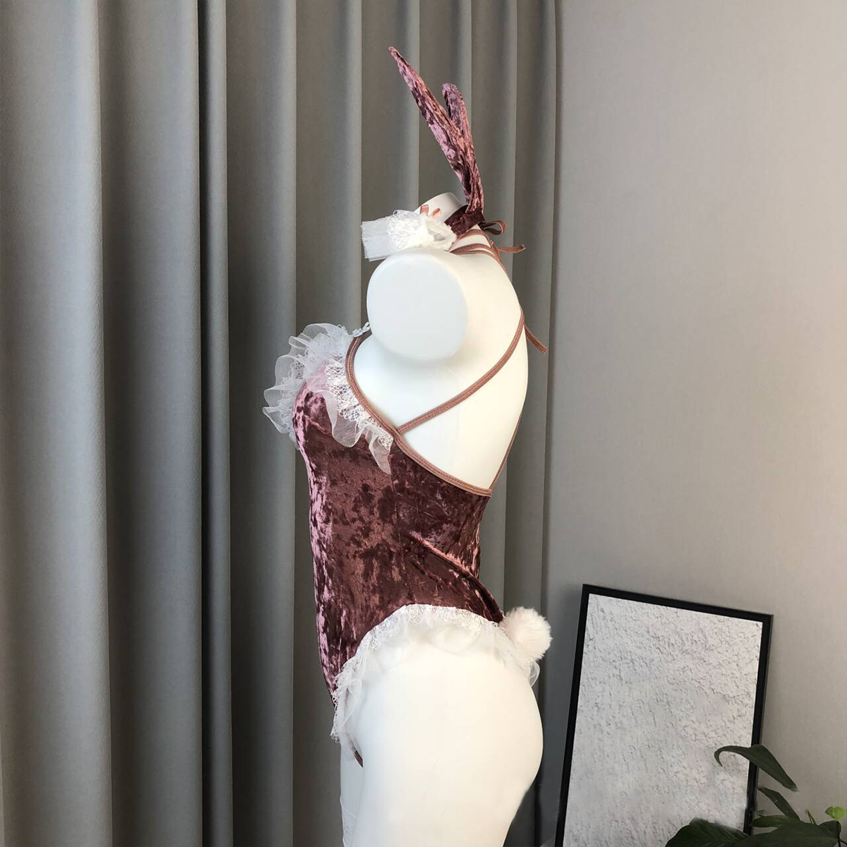 Bodysuit Bunny Lingerie Set